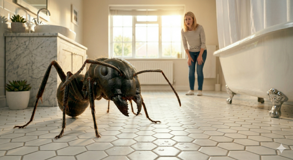 Black Ants in my home in early spring