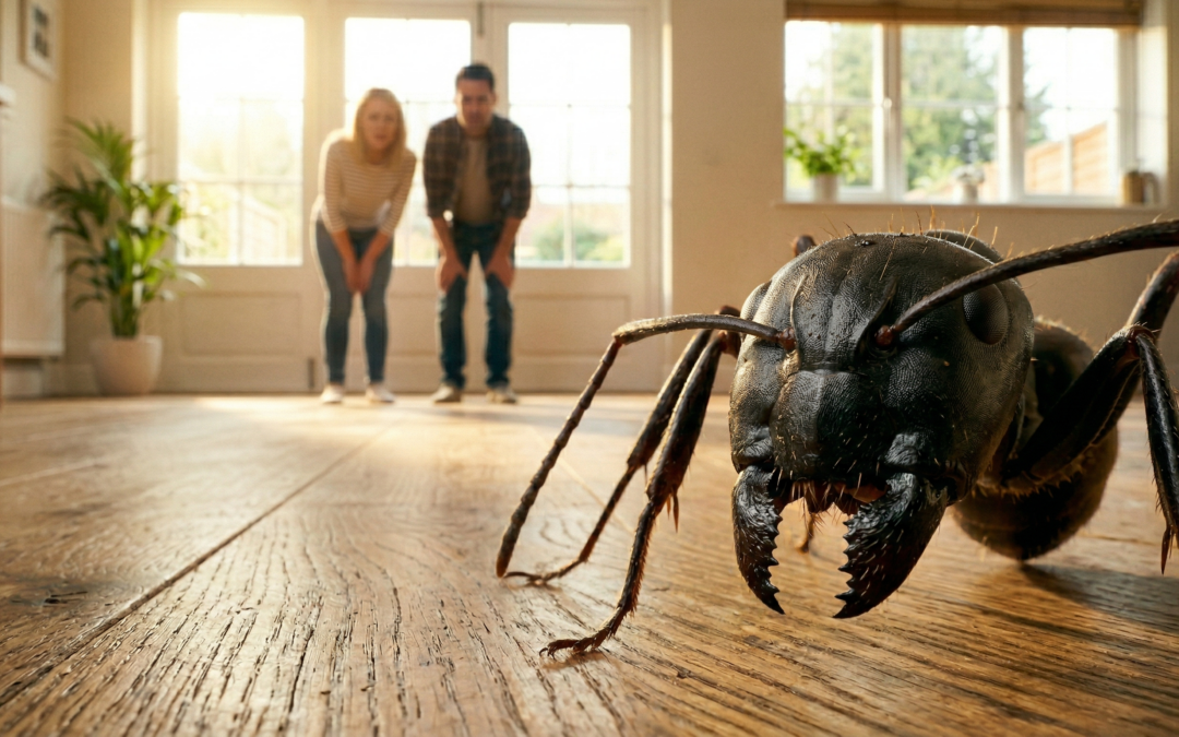 Why Am I Seeing Huge Black Ants in My House in March? (Toronto Area Carpenter Ant Warning)